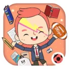 Download Miga Town My School MOD APK (Unlocked All Maps, Skins)