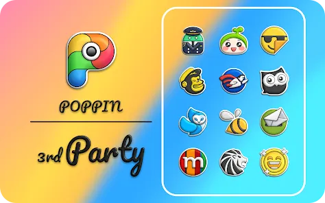 Poppin icon pack MOD APK